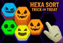 Hexa Sort: Trick or Treat img
